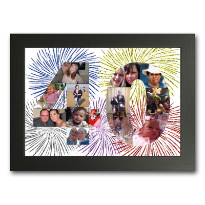 40th Birthday Photo Collage Maker